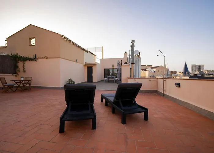 Lejlighed Atico Con Terraza En El Corazon De